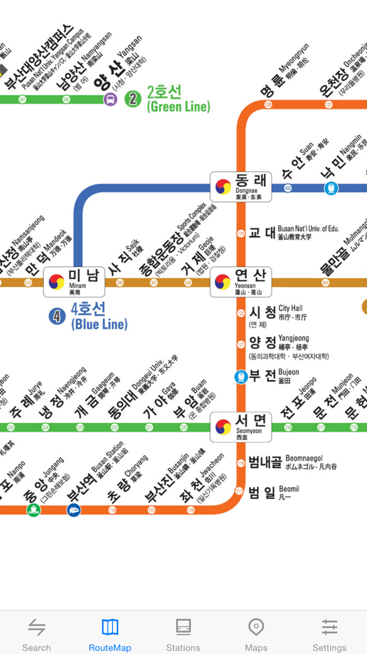 #1. Metro Busan Subway (iOS) 由: WU QIUPING