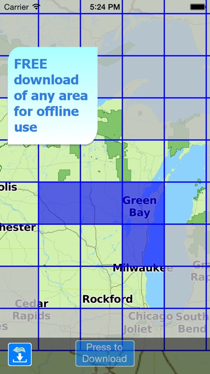 Aqua Map Wisconsin WI Lakes HD - Nautical Charts screenshot-4