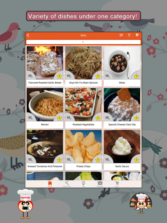 Screenshot #6 pour Side Recipes SMART CookBook