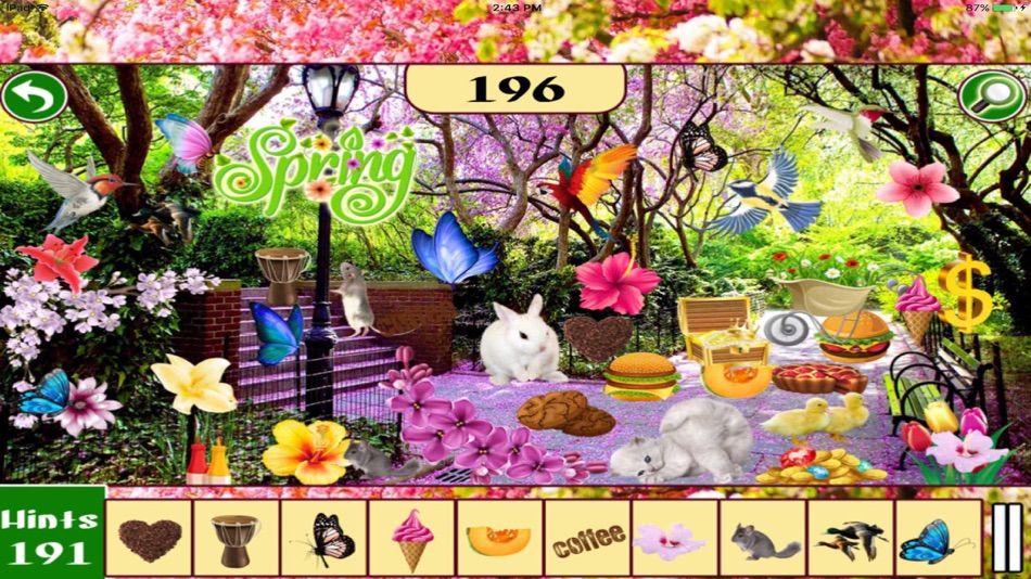#1. Hidden Objects: Spring Time Central Park New York (iOS) Podle: Krunal Bhavsar