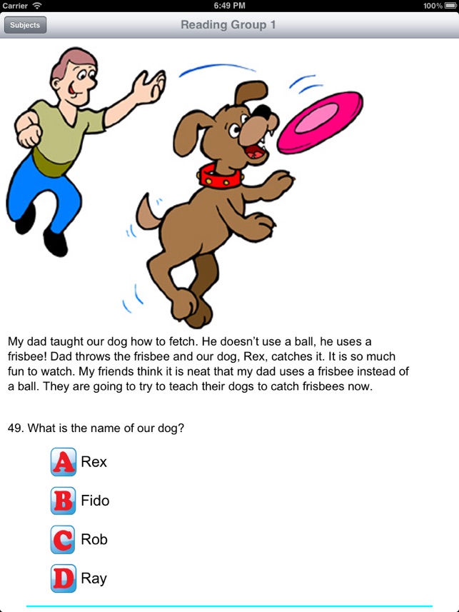 Reading Comprehension Grades 1-2(圖2)-速報App