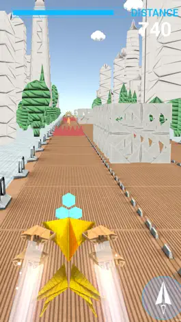 Game screenshot Origami Race apk