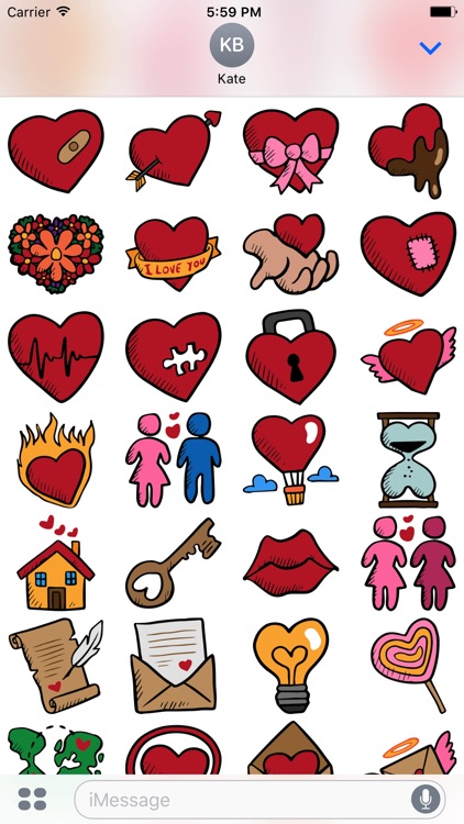 Dating Stickers -Valentine's Day 2017 For Messages