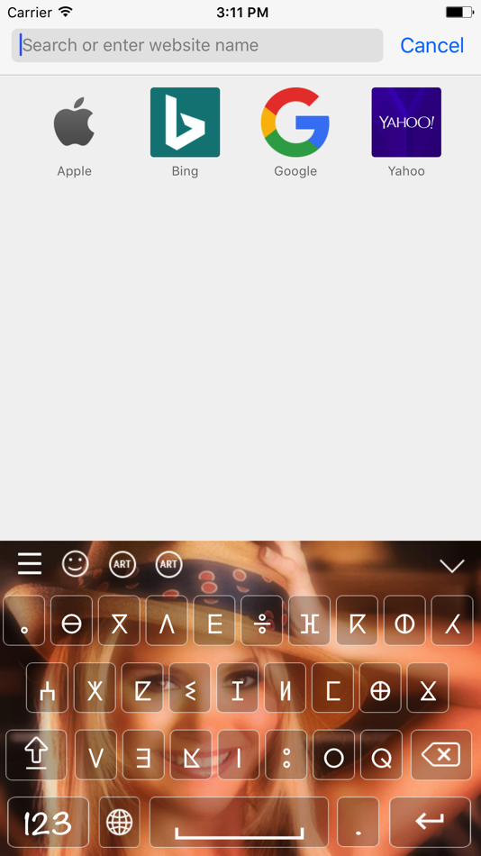 #5. Tifinagh Keyboard - Tifinagh Input Keyboard (iOS) 由: Bhavik Savaliya