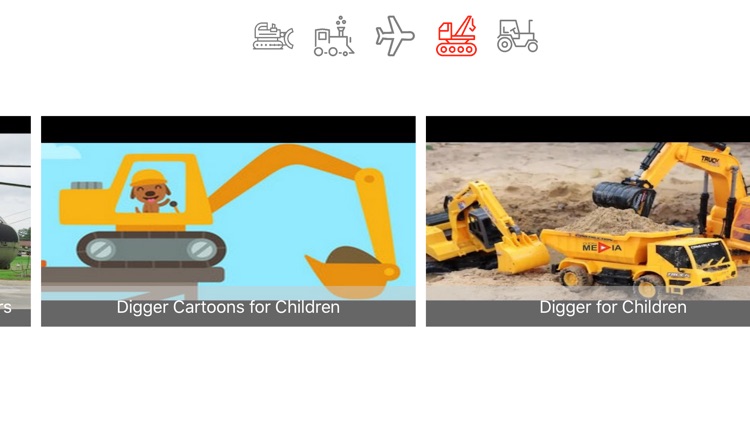 Diggers, Tractors and Trucks Videos for Kids screenshot-3