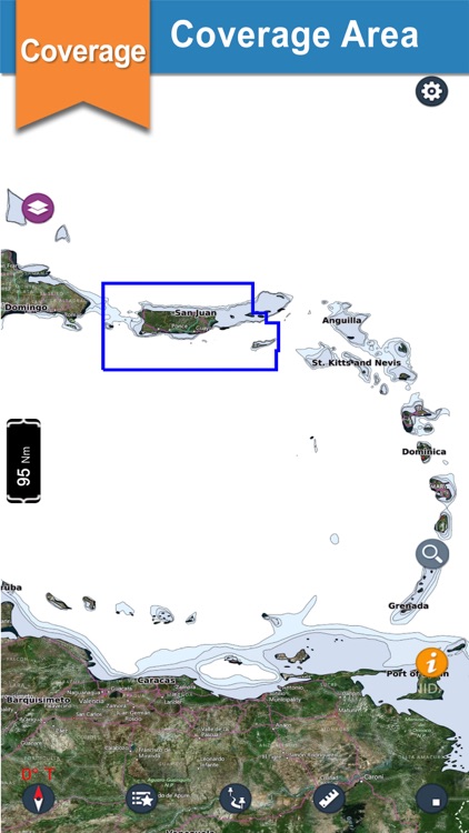Puerto Rico offline nautical charts for cruising