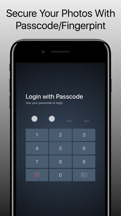 ImageVault - Secure Photos with Fingerprint