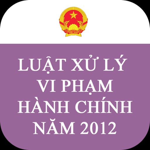 Luật Xử Lý Vi Phạm Hành Chính 2012