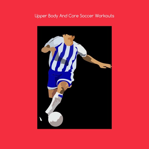 Upper body and core soccer workouts icon