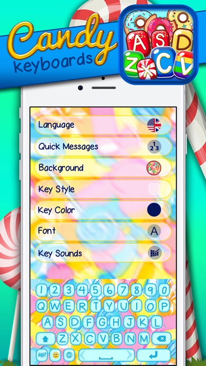 Candy Keyboards Free – Make Your Phone.s Look Cute screenshot-3