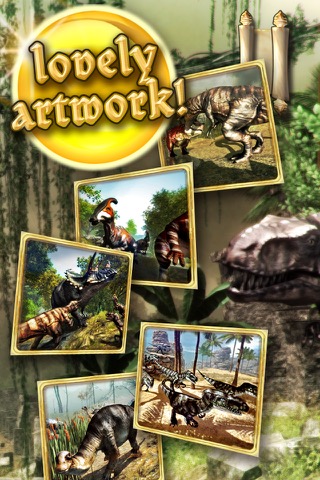 Dinosaurs walking with fun 3D puzzle game in HDのおすすめ画像4