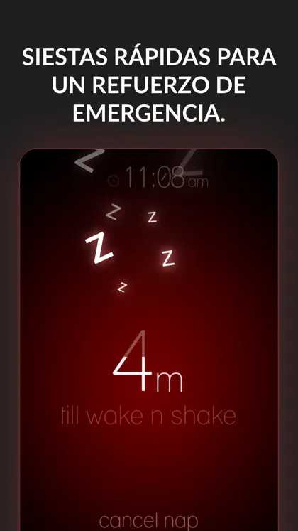 Capture d'écran 5 sur 5 de Wake N Shake Alarm Clock
