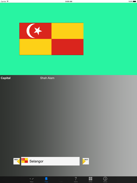 Screenshot #6 pour Malaysia State Maps and Flags