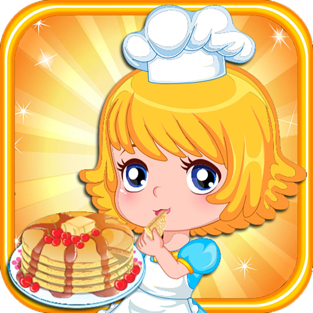 Dessert Pancakes Cake free Cooking games for girls App Icon