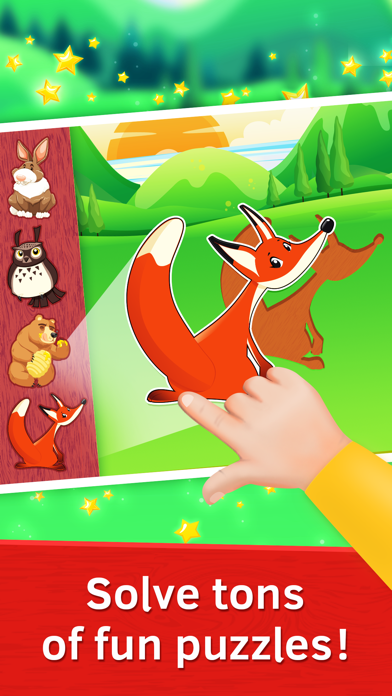 Screenshot #1 pour Puzzle d'animaux pour bebe