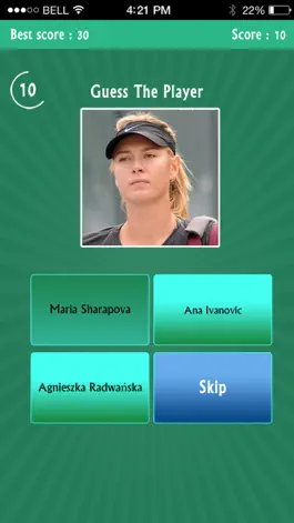 Game screenshot Guess the Tennis Player Quiz - Free Trivia Game mod apk
