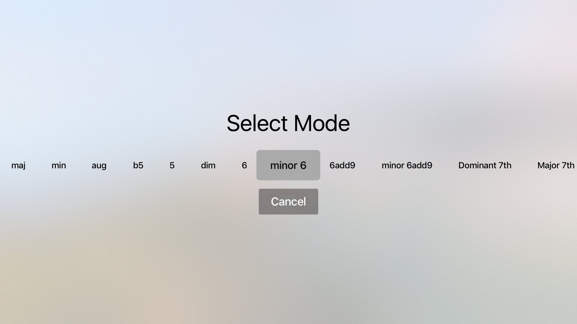 FretBud - Chord & Scales AUv3 screenshot 18