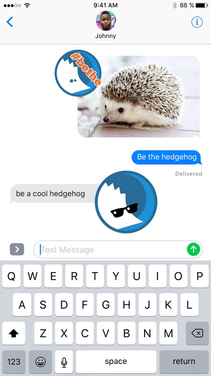 hedgehog Stickers screenshot-4