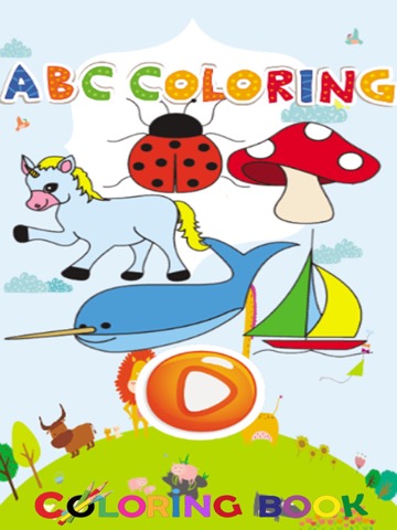 ABC alphabet color : Game Paint For Kidsのおすすめ画像1
