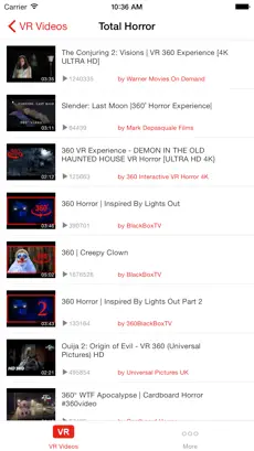 Screenshot 2 VR Movies Player iphone