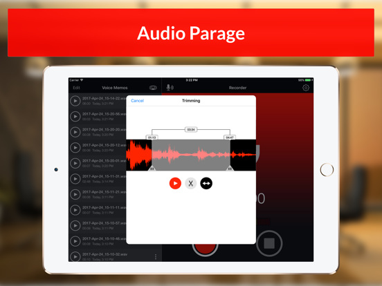 Screenshot #6 pour Voice Recorder & Audio Memo +