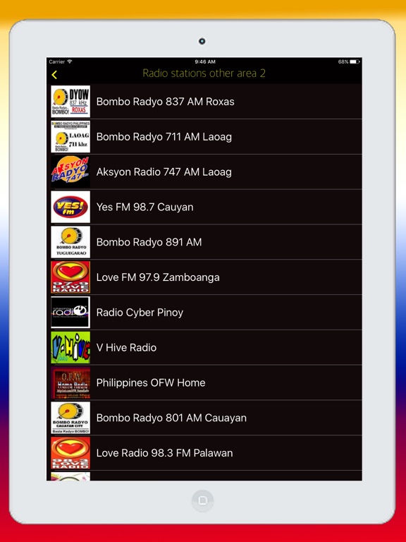 Screenshot #6 pour Radio Philippines FM - Live Radio Stations Online