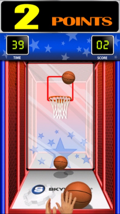 Screenshot #1 pour Arcade Hoops Basketball™