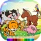 Animal Coloring Book For Kids Education Game