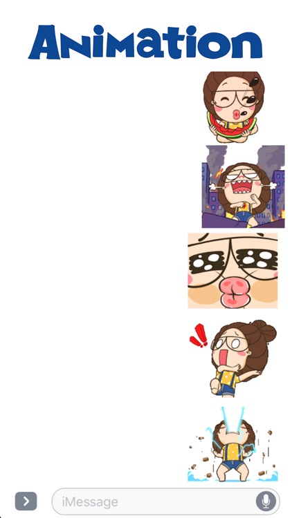 Funny Girl Animated