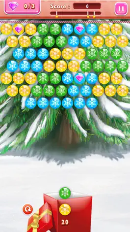 Game screenshot Christmas Puzzle - Burst bubbles apk