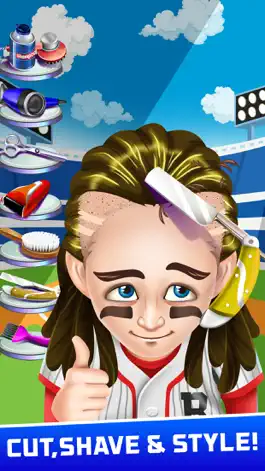 Game screenshot Athlete Shave Salon Games mod apk