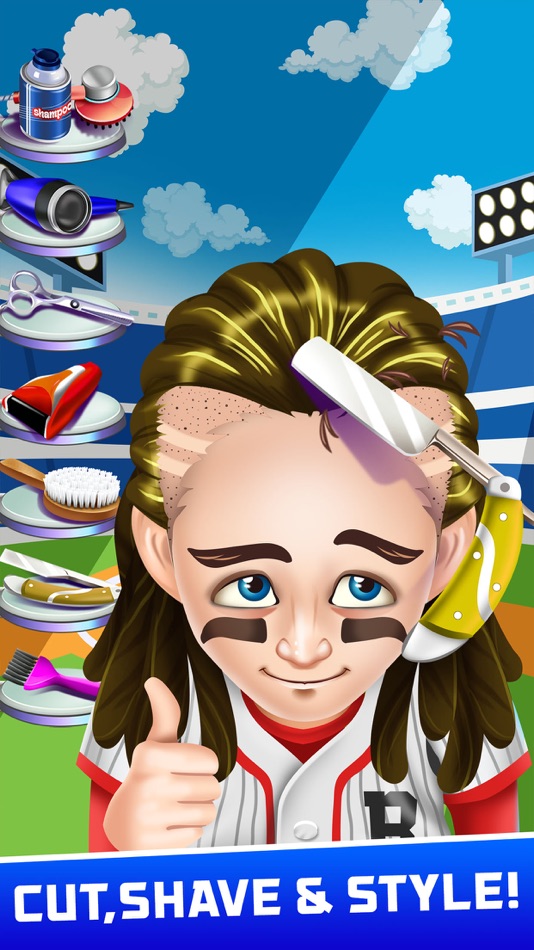 Athlete Shave Salon Games - 1.4 - (iOS)