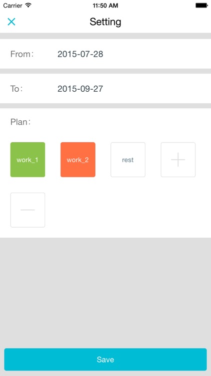 Plan-Smart arranger for daily work