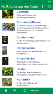 Heilkräuter aus der Natur screenshot #4 for iPhone