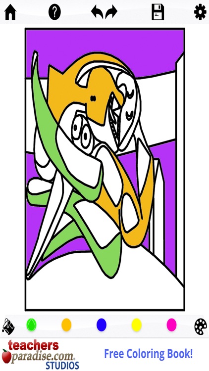 Picasso Coloring: Coloring Book for Adults screenshot-4