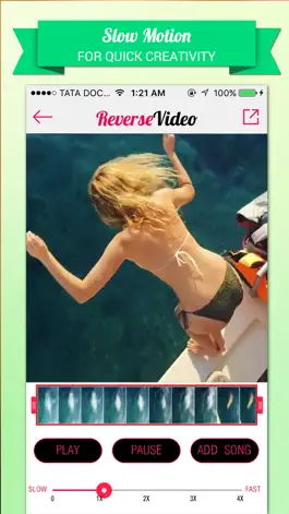 Game screenshot Reverse Video Editor - Rewind, Cutter & Add Music apk