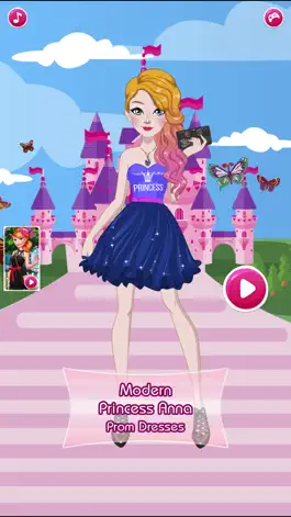 Game screenshot Anna Prom Night Salon: Girls Makeup, Dressup Games mod apk