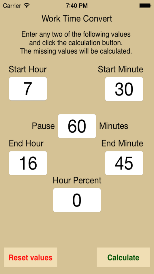 #2. Work Time Convert (iOS) 由: Gergely Nagy