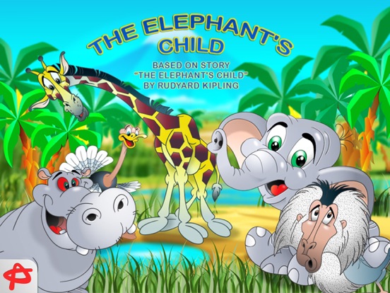 Screenshot #4 pour The Elephant's Child - Interactive Story Book Lite