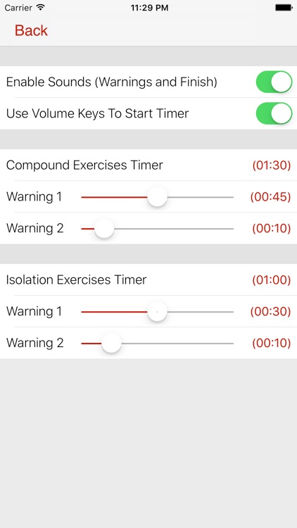 iLift and Rest - Gym Timer