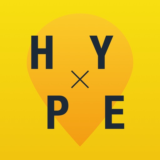 Hype - discover fantastic places & events Icon