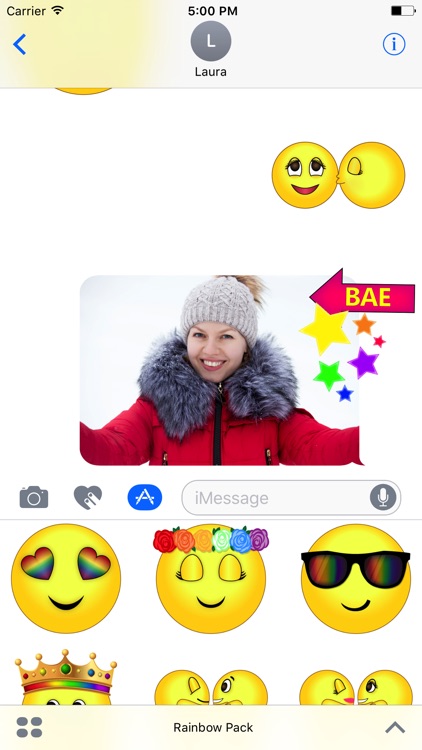 Rainbow Pack- Gay & Lesbian Emojis,Gay Flags Emoji