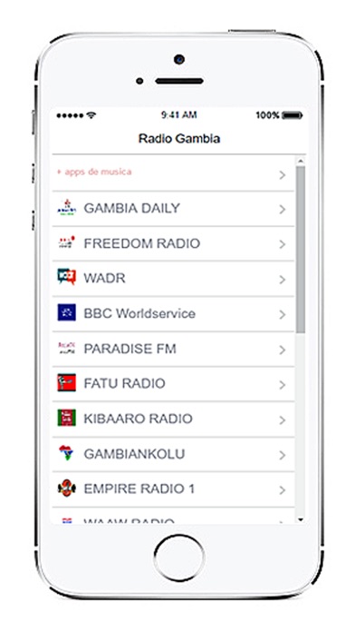 Screenshot #1 pour Gambia Radio FM