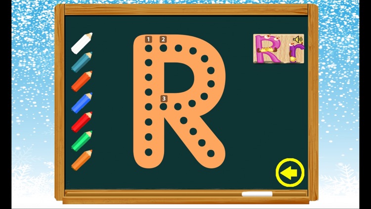 Santa Claus ABC Alphabet Learning Easy For Baby screenshot-3