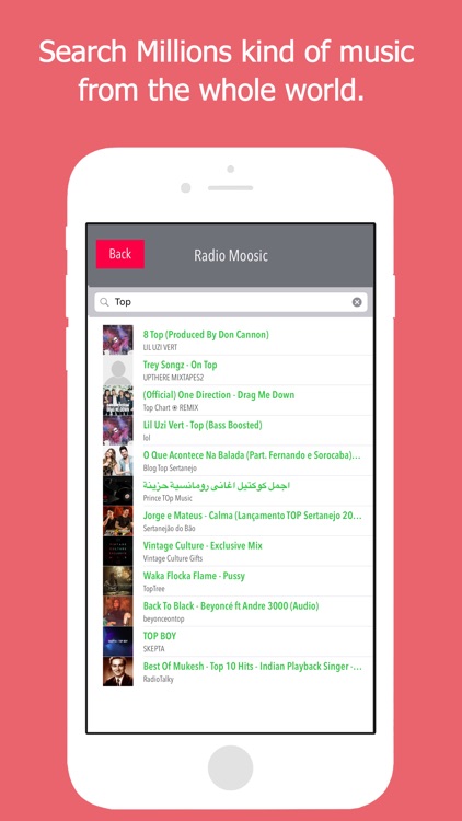 MOOSIC - Unlimited Music Streaming Player screenshot-3