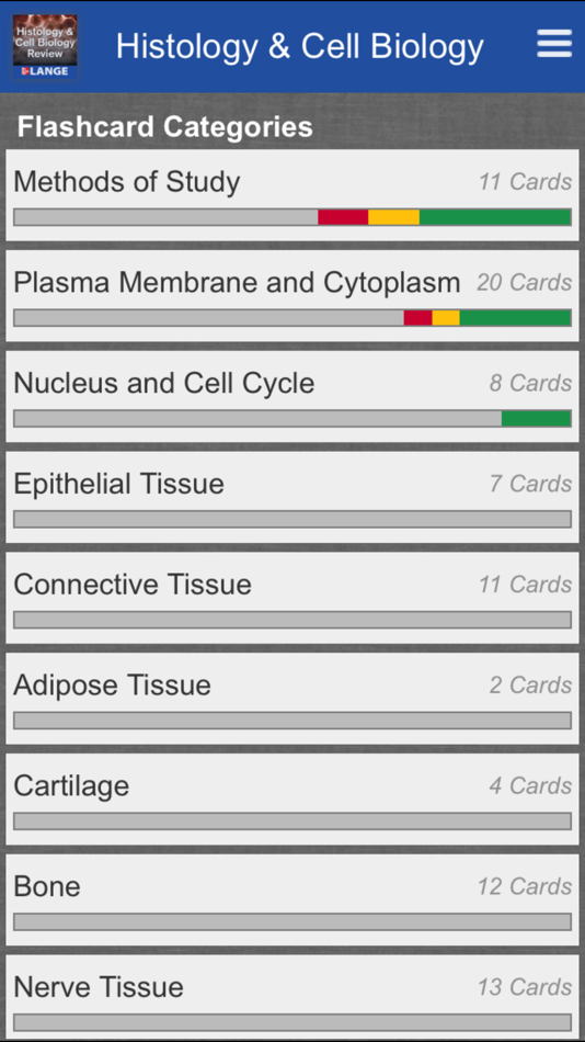 Histology and Cell Biology Review Flash Cards - 2.0 - (iOS)