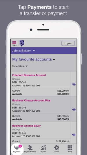 Bank of Melbourne Business App(圖2)-速報App