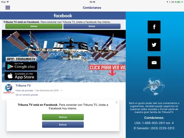Screenshot 4 TribunaTV APP iphone