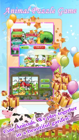 Game screenshot Animal Puzzle Games Kids & Toddlers Learning Free mod apk