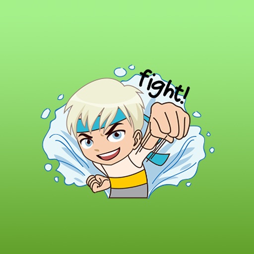 Addy The Cool Boy Animated Stickers icon